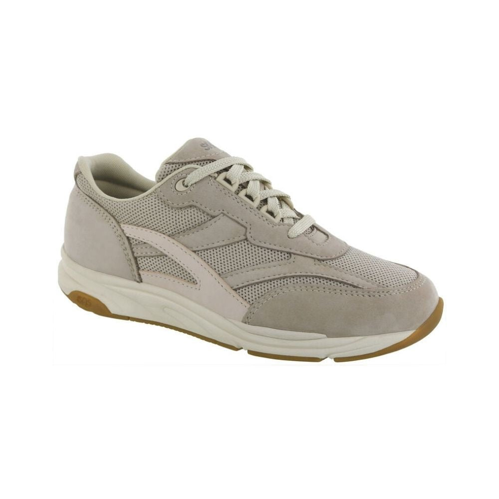 SAS Women’s Tour Mesh Active Sneaker – Taupe/Pink 1