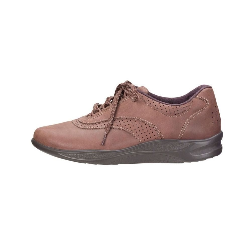 SAS Women’s Walk Easy Comfort Walking Shoe - Chocolate Nubuck 5