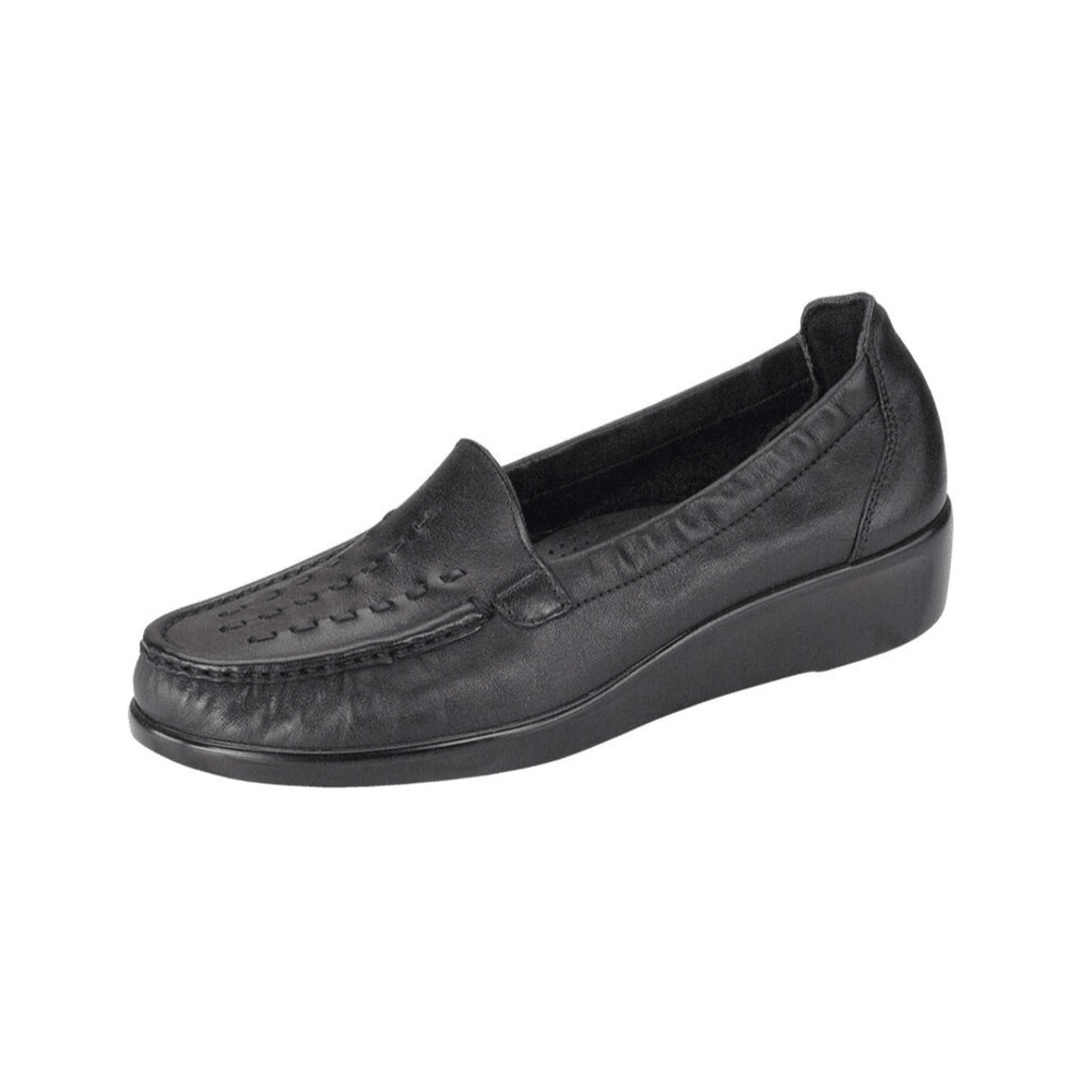 SAS Women’s Weave Handcrafted Comfort Clog – Black 6
