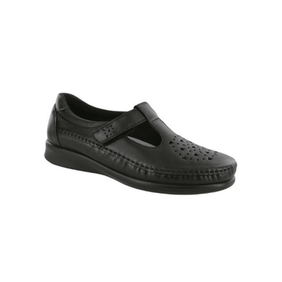 SAS Women’s Willow Leather Comfort Shoe - Black Smooth 1