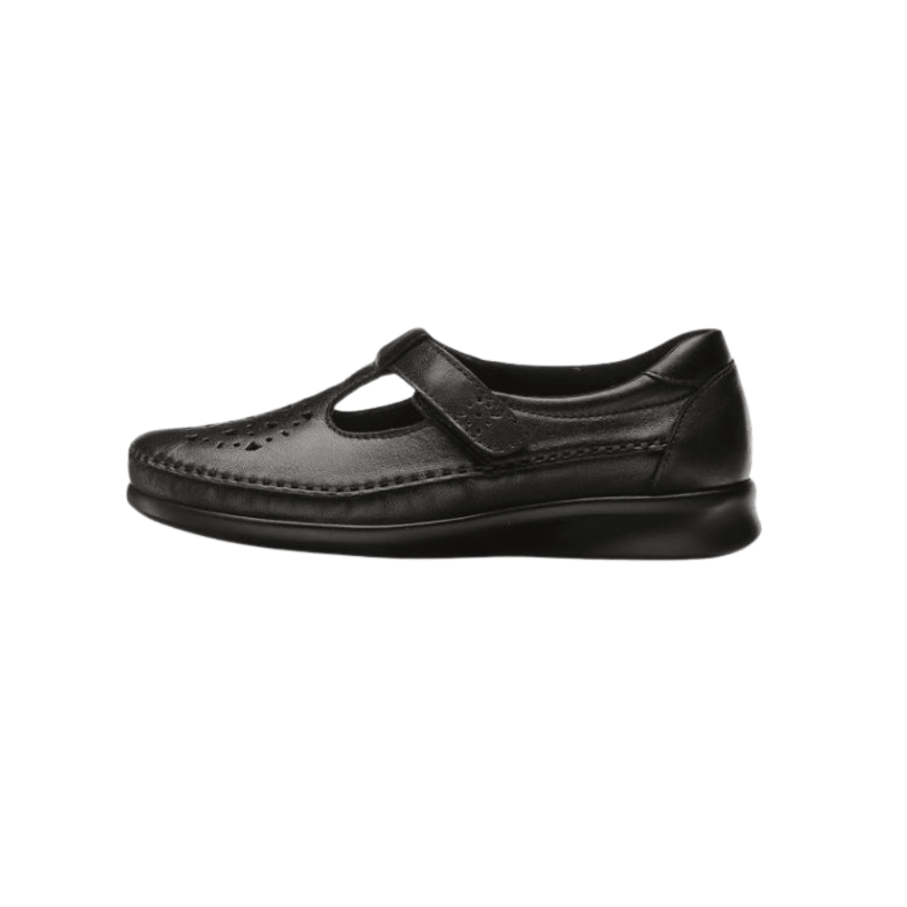 SAS Women’s Willow Leather Comfort Shoe - Black Smooth 5