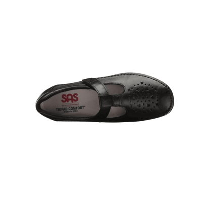 SAS Women’s Willow Leather Comfort Shoe - Black Smooth 7