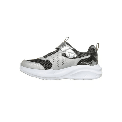 Skechers Boys' Garage Interactive Sneakers - Silver / Black 5