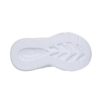 Skechers Meteor Lights Big Kids Navy Orange Running Sneakers 5