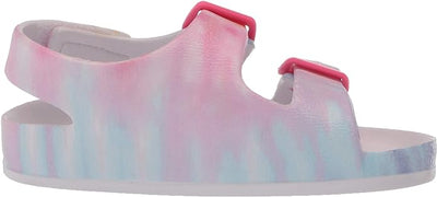 Skechers Girl's Foamies Lil Cali Blast - Lil Summer D Slide Sandal, Multi 5