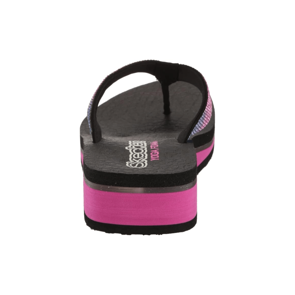 Skechers Kids Girls Vinyasa Sparks Sandals, Black/Multi 4