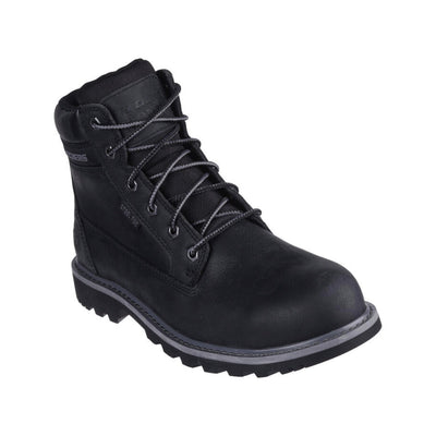 Skechers Longrider Black 200372/BLK Men's Work Boot 2