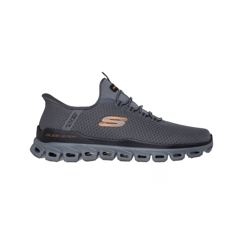 Skechers Men's Glide - Step Noxus Hands Free Slip - in Sneaker, Charcoal 1