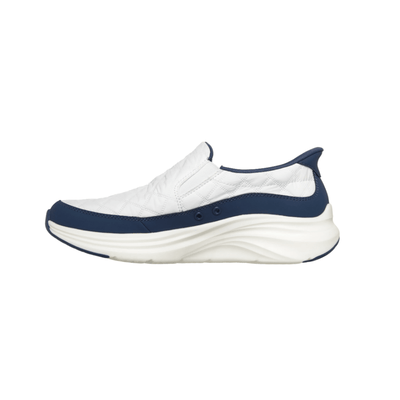 Skechers Men's Hands Free Slip-ins: Contour Foam - Nordain - White/Navy 3