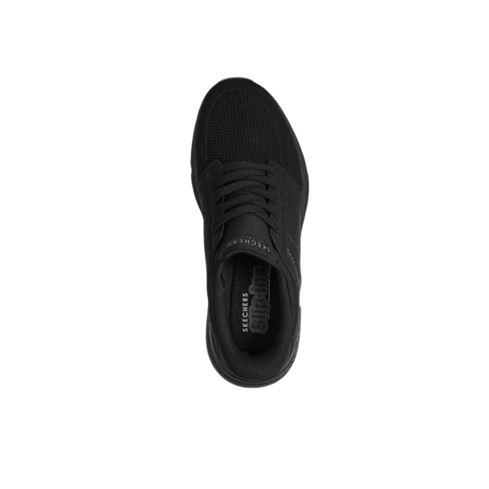 Skechers Men's Hands Free Slip-ins Rovino Lite - Dress in Knit - Black 5