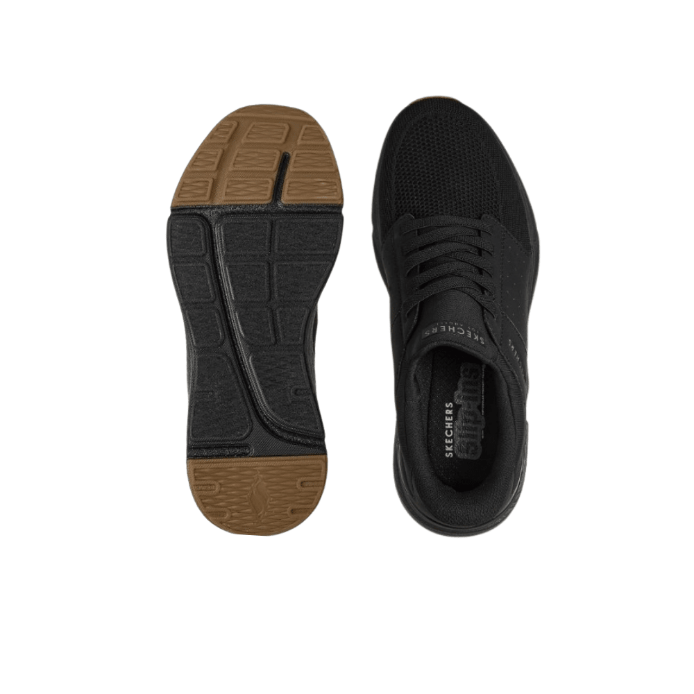 Skechers Men's Hands Free Slip-ins Rovino Lite - Dress in Knit - Black 3