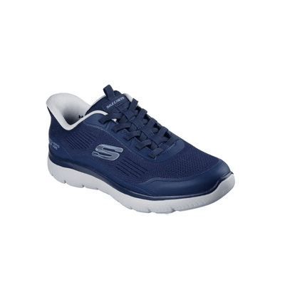 Skechers Men's Hands Free Slip-ins: Summits - Leyter - Navy/Blue 2