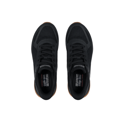 Skechers Men's Slip-ins BOBS Sport Squad Chaos 4 Sneakers - Black 3