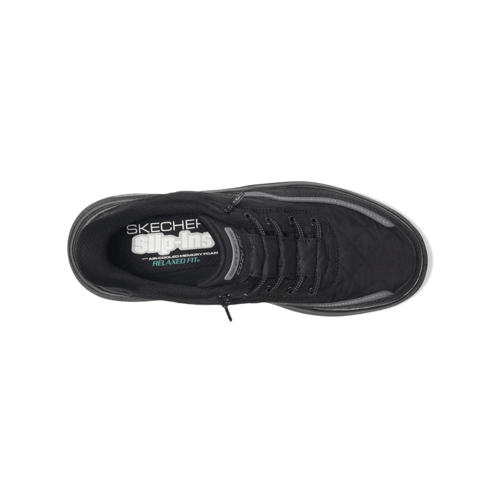 Skechers Men's Slip-ins Relaxed Fit: Urban Explore - Cozy Fit - Black /Charcoal 3