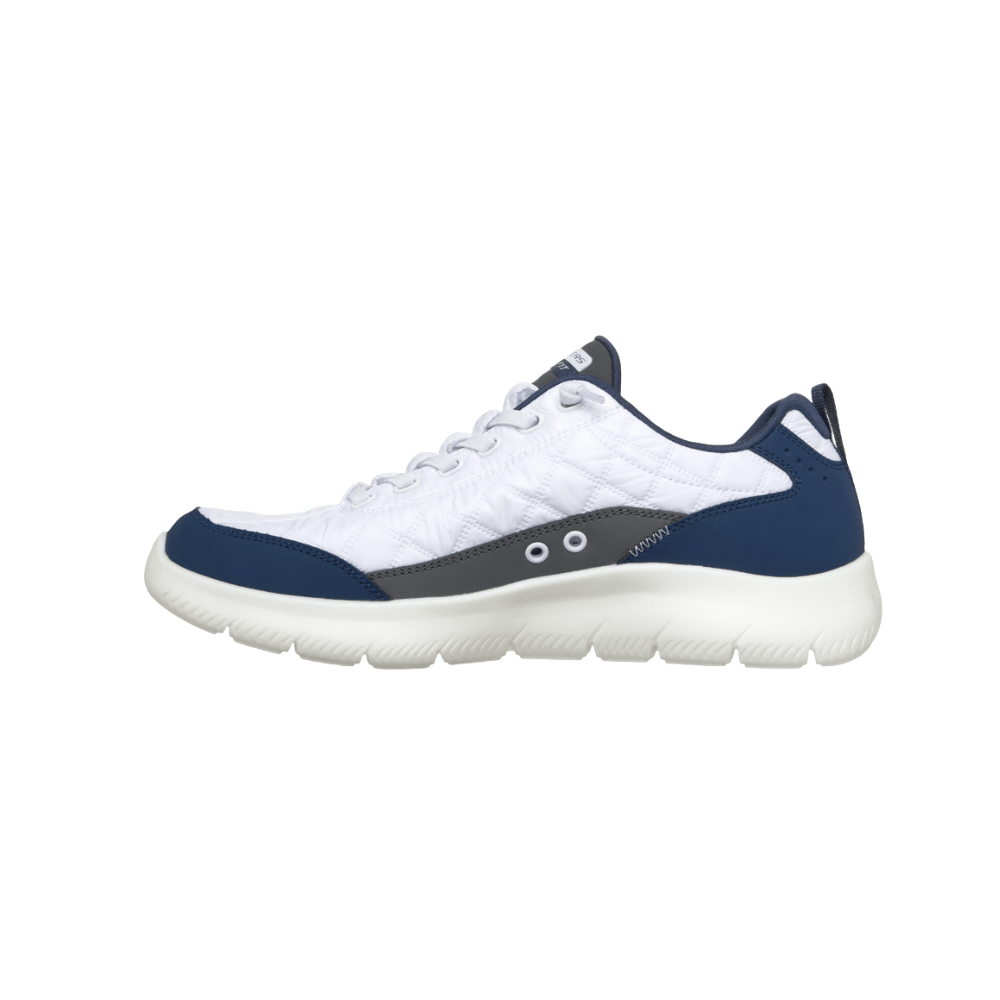 Skechers Men's Summits Contour Foam - Cozy Fit - White/Navy 4