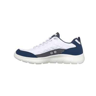 Skechers Men's Summits Contour Foam - Cozy Fit - White/Navy 4