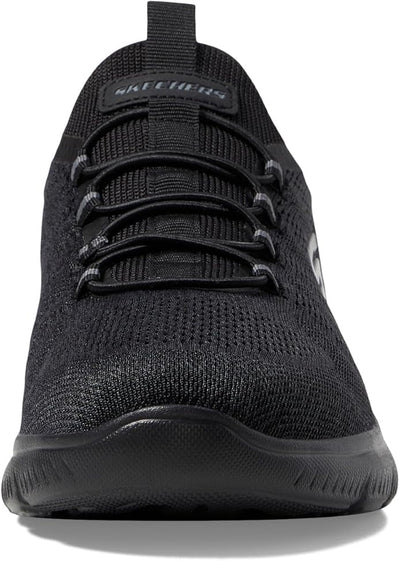 Skechers Men's Summits Key Pace Hands Free Slip - in Loafer, Black/Black 4