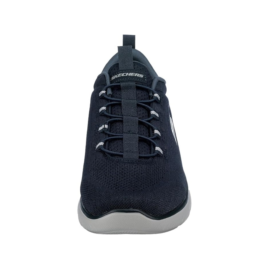 Skechers Men's Summits - Louvin Wide Width Slip - On Sneaker, Navy 232186W 5