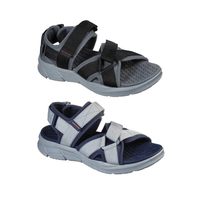 Skechers Men's Tolgus Charcoal / Black And Navy / Charcoal 237050 Sandal 3
