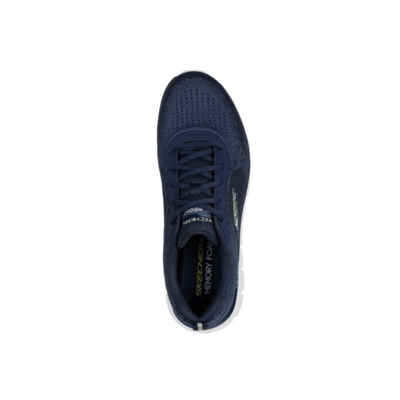 Skechers Men's Track - Glendor Wide - Navy/Lime 6