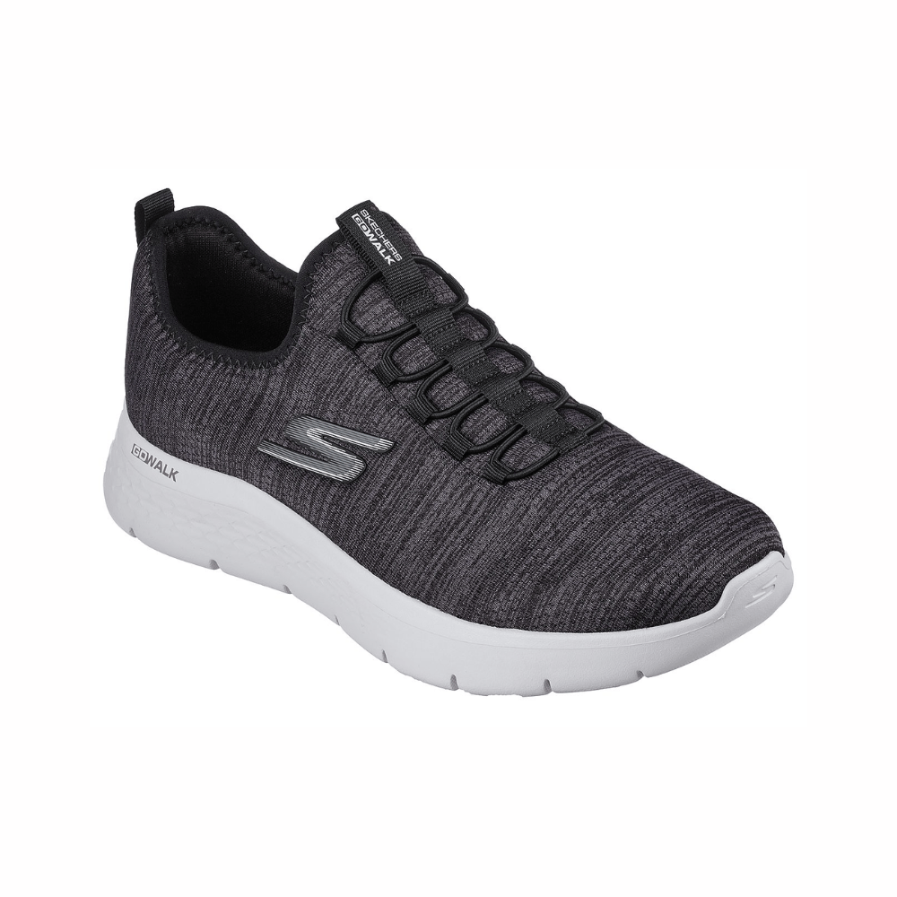 SKECHERS Performance GO WALK Flex – Men's Shoes (Black/White) 5