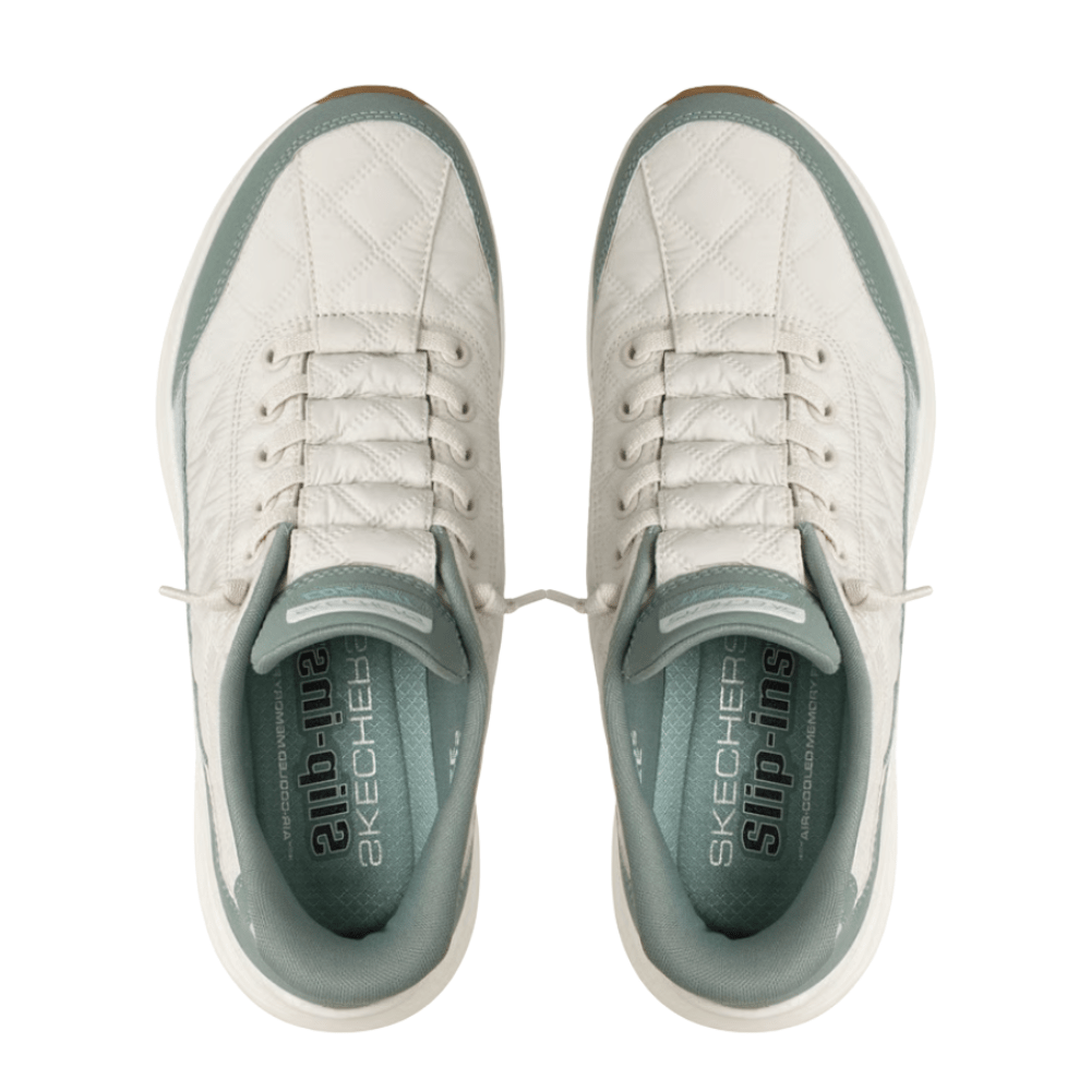 Skechers Slip‑Ins Contour Foam – Cozy Fit in Sage (Style 123456) 4