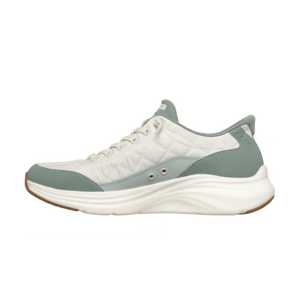 Skechers Slip‑Ins Contour Foam – Cozy Fit in Sage (Style 123456) 3