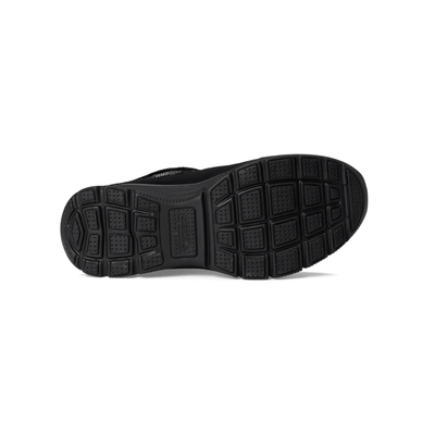 Skechers Women’s Easy Going – Seasonal Grace Suede Clog Shoes – Black 6