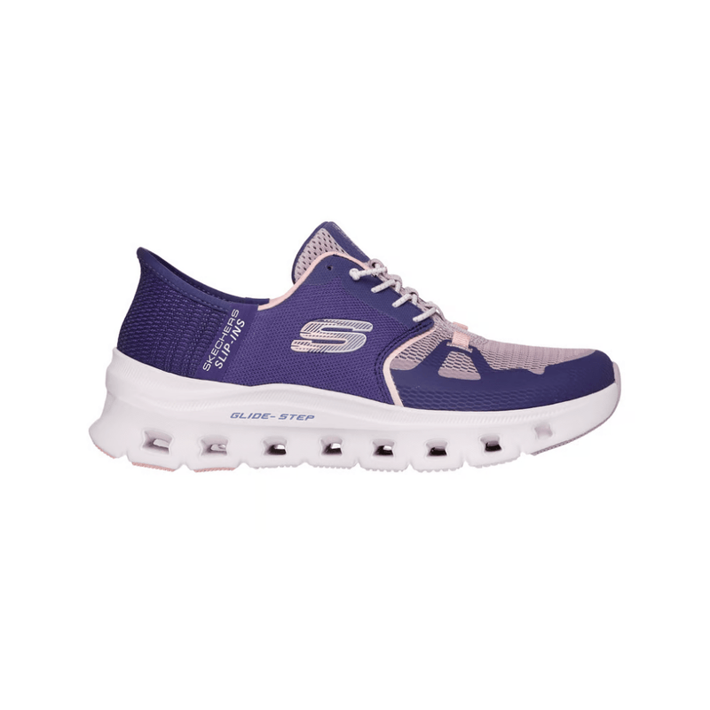Skechers Women's Hands Free Slip-ins Glide-Step Purple Shoes