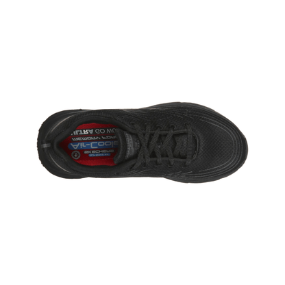 Skechers Women's Relaxed Fit Max Cushioning Elite SR Shoe, Black 5