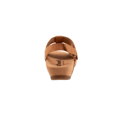 SoftWalk Burnaby Women's Stretch Nubuck Fisherman Sandal - Tan Nubuck 5