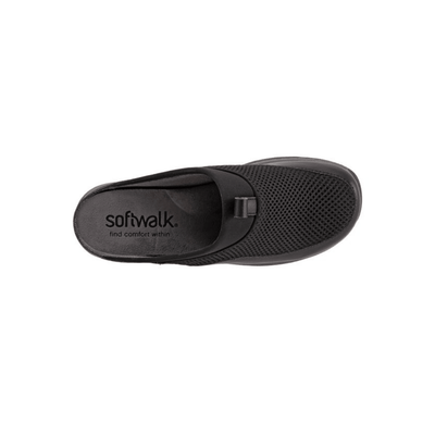 SoftWalk Women's Aberdeen Sport Mule - Black 3