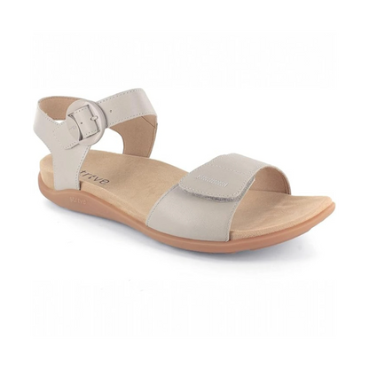 Strive Bay Women's Supportive Comfort Latte Sandal 1