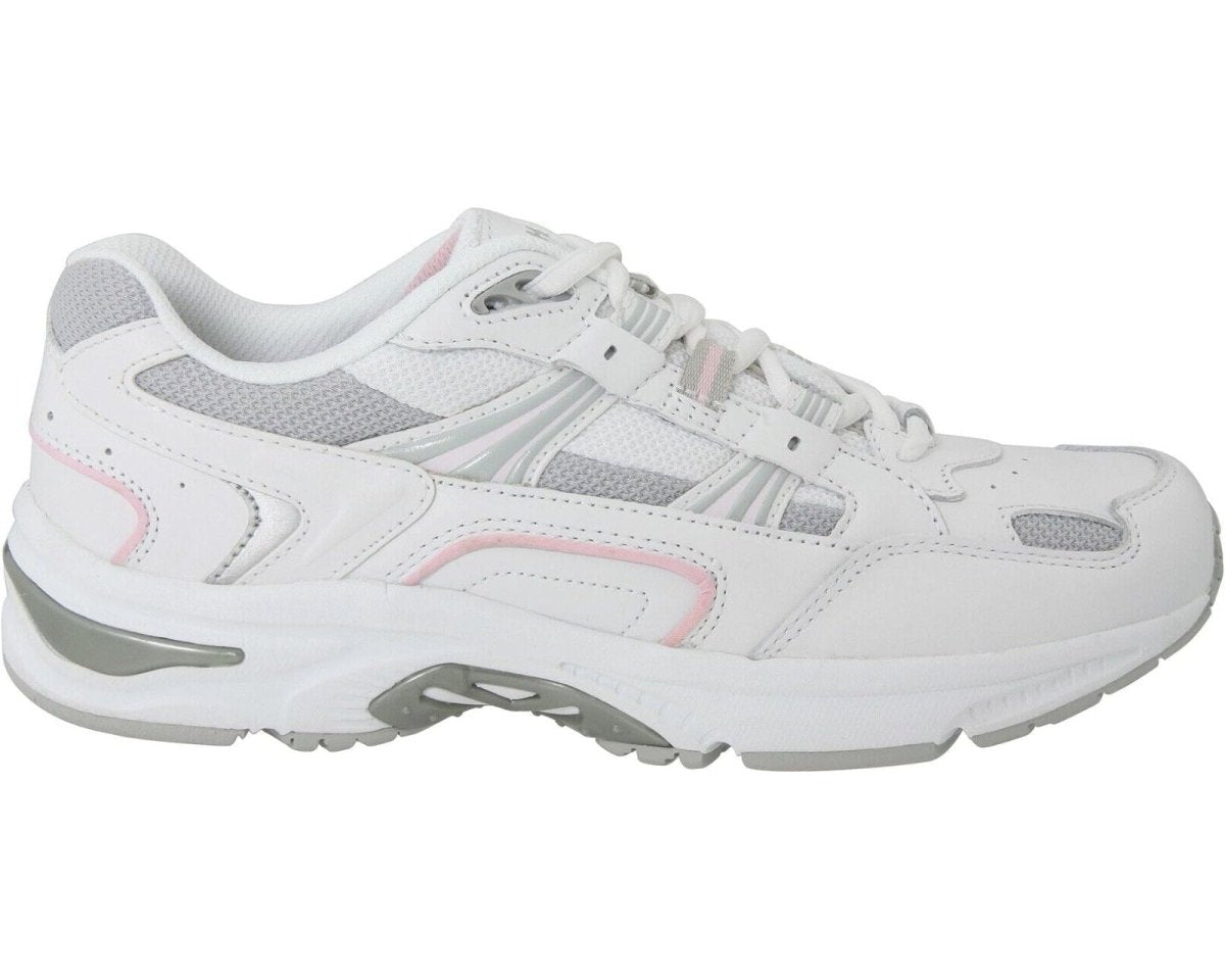 Vionic 23WALKER Classic - Walking Shoes - White/Pink Leather - Women's Shoesvionic