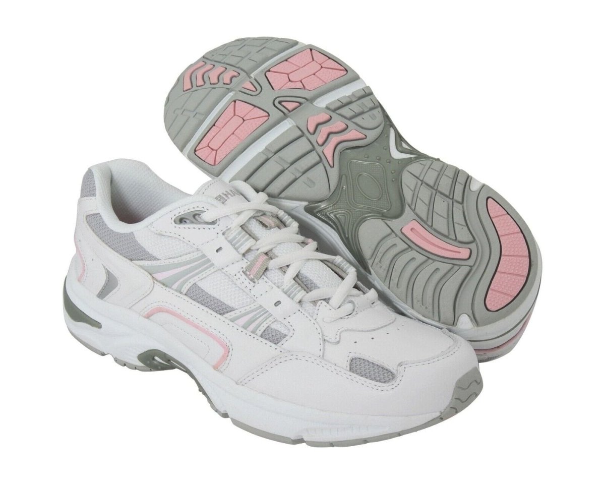 Vionic 23WALKER Classic - Walking Shoes - White/Pink Leather - Women's Shoesvionic