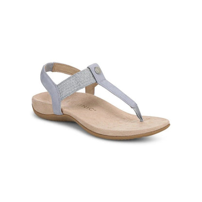 Vionic Brea Toe Post Slingback Sandal Blue Mist I9863L5404 2
