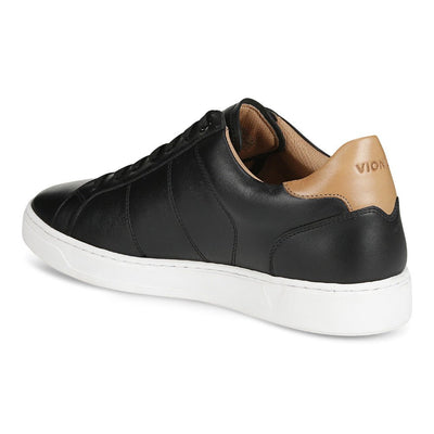 Vionic Men's Lucas II Lace Up Black Tan Leather 3