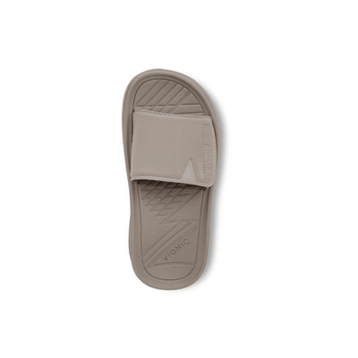 Vionic Rejuvenate Unisex Orthotic Recovery Slide Sandals - Cobblestone 7