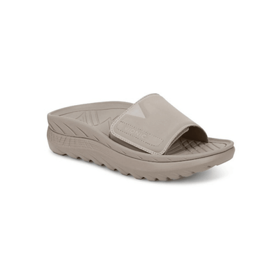 Vionic Rejuvenate Unisex Orthotic Recovery Slide Sandals - Cobblestone 1