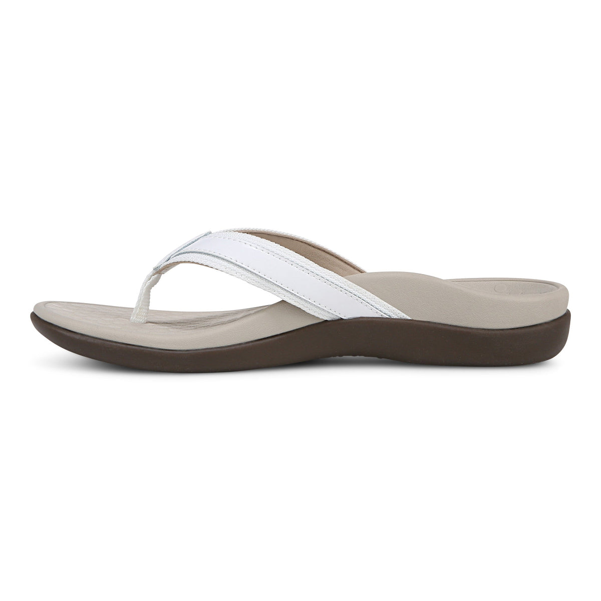 Vionic TIDE II Toe Post White Women's Flip Flop Sandal - Women's SandalVionic