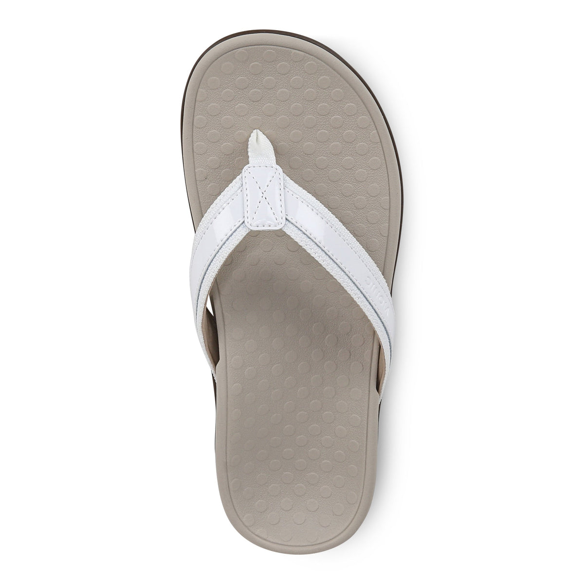 Vionic TIDE II Toe Post White Women's Flip Flop Sandal - Women's SandalVionic