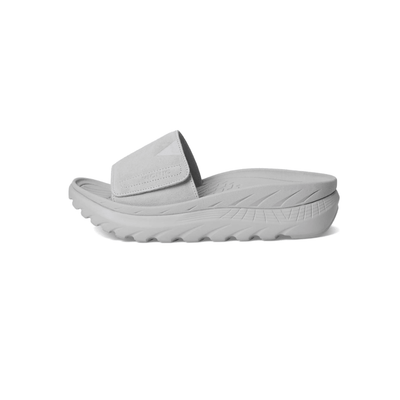 Vionic Unisex Rejuvenate Recovery Sandal - Vapor Grey / Suede 9