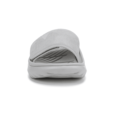 Vionic Unisex Rejuvenate Recovery Sandal - Vapor Grey / Suede 3
