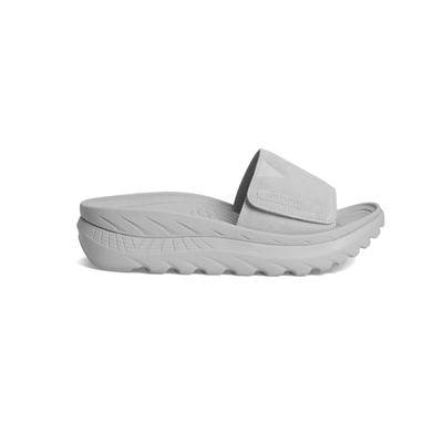 Vionic Unisex Rejuvenate Recovery Sandal - Vapor Grey / Suede 2