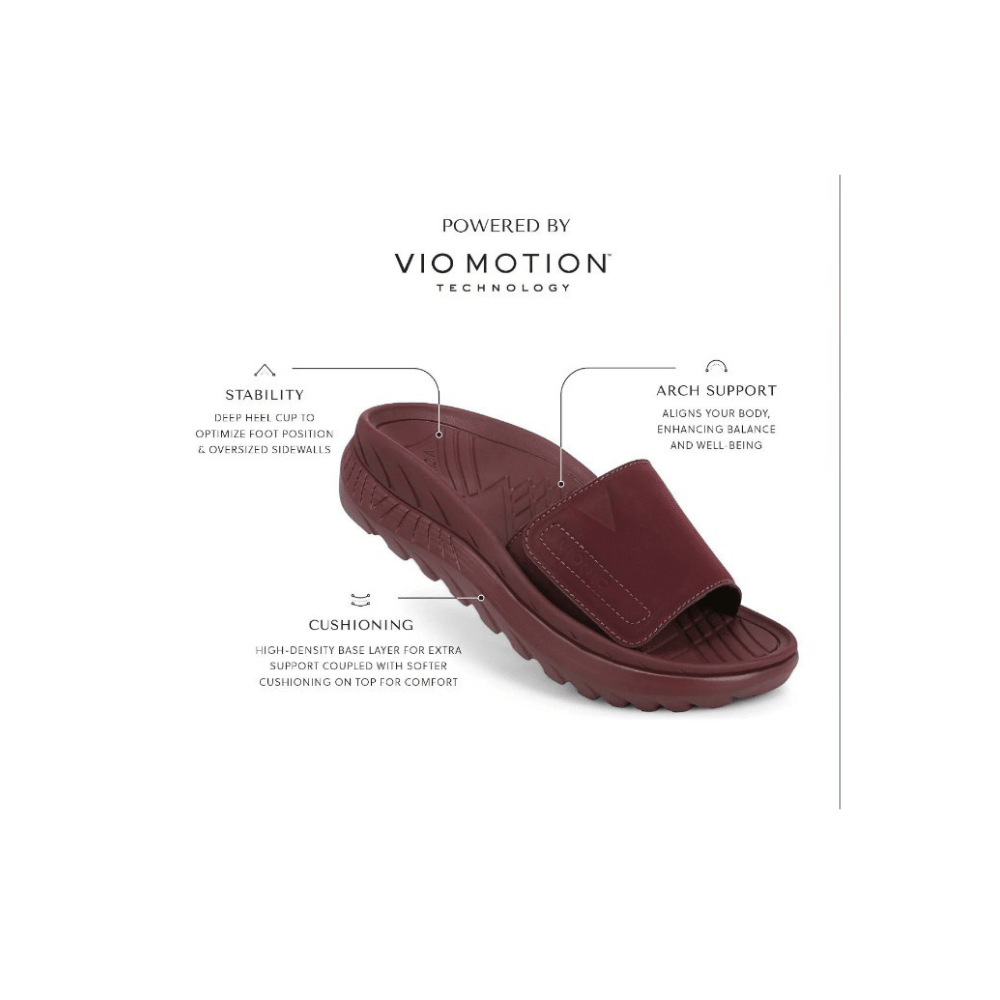 Vionic Unisex Rejuvenate Recovery Slide Sandal - Navy 6