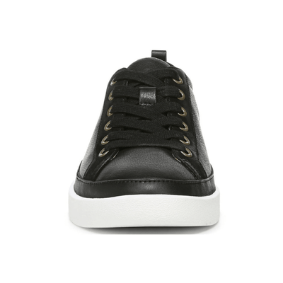 Vionic Winny Women's Black Leather Nubuck Sneakers - Wide 3