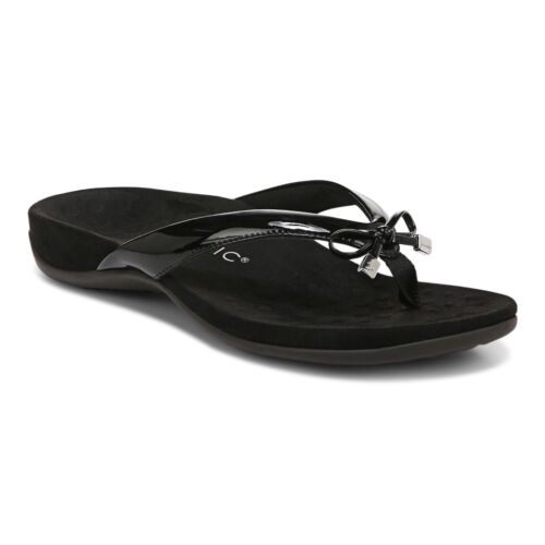 Vionic Women's Bella Toe Post Sandal Black - 10000435001, Black - Women sandalvionic