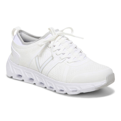 Vionic Women's Captivate Lightweight Comfort White Sneakers 1
