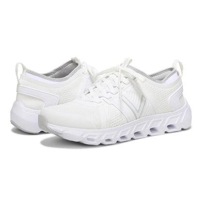Vionic Women's Captivate Lightweight Comfort White Sneakers 4