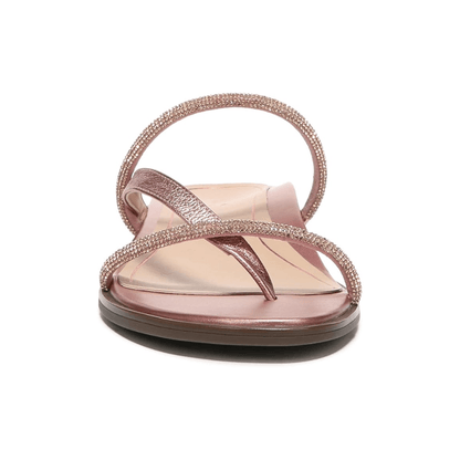 Vionic Women's Citrine Prism Supportive Strappy Sandal - Met Rose Gold 2